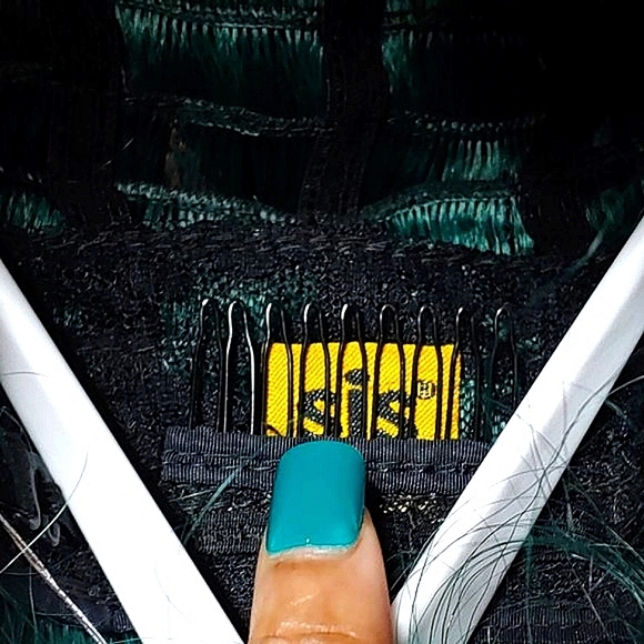 Zury Sis Royal Swiss Lace-AMRY (Color Available: Teal Green/1B) - Picture 13 of 15